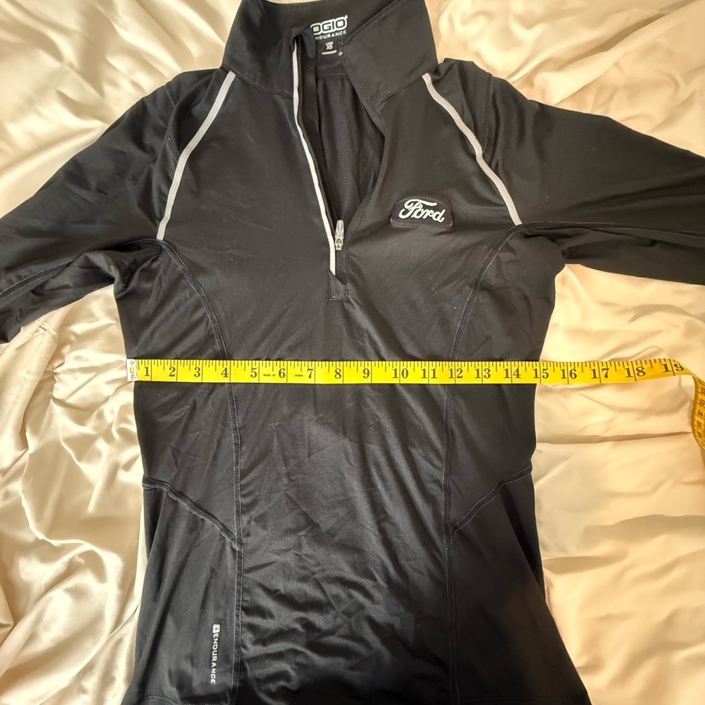 OGIO Black and Gray Pullover With Ford Logo